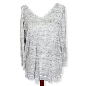 Parkhurst Spring / Summer Linen Blend V- Neck Pullover Sweater